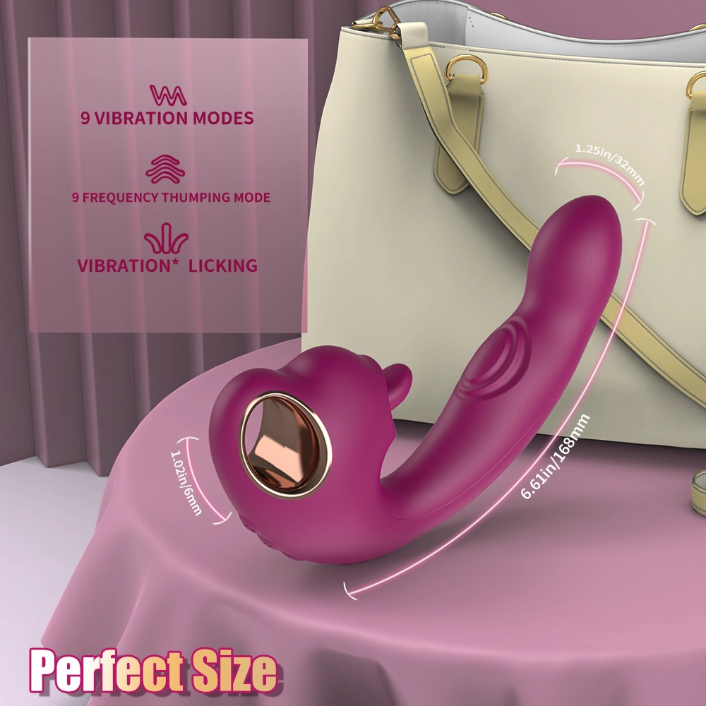Вибратор точки G и клитора Olina SHD-S619 Эротик 43 (Erotic)